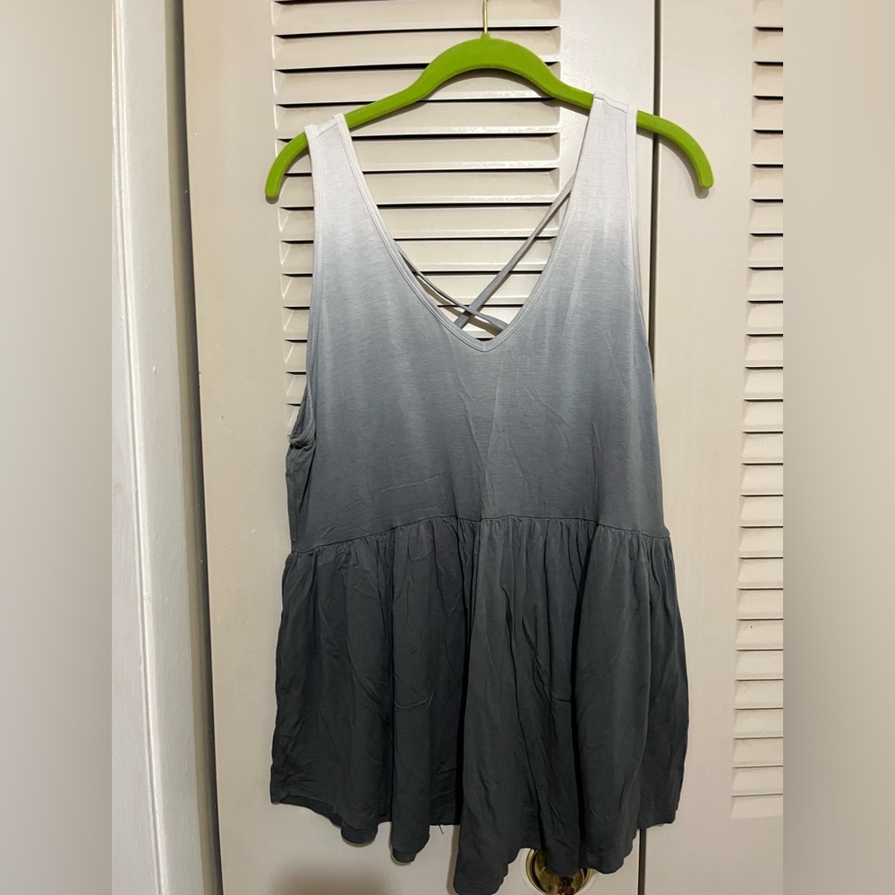 Torrid knit ombré tank top size 1